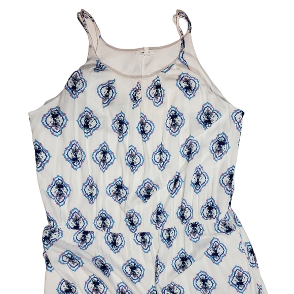 Maurices Floral Paisley Blouson Maxi Dress Sz 1X Sleeveless Elastic Waist Boho - Picture 7 of 16